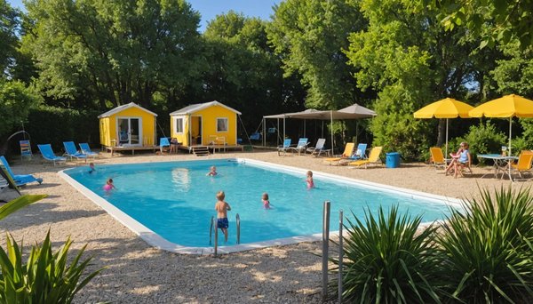 Camping en famille sur l'île d'oléron avec piscine couverte